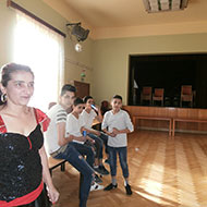 První veřejné vystoupení nově vzniklého hudebně tanečního souboru ŠUKAR - ČAVE